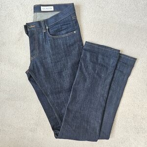 GUSTIN Men's Blue Jeans RN 116699 Slim Fit Size 35